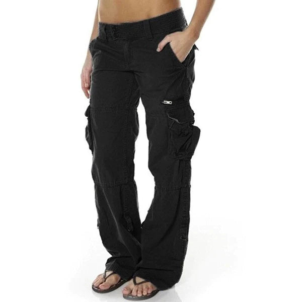 Véra - Pantalon femme cargo léger