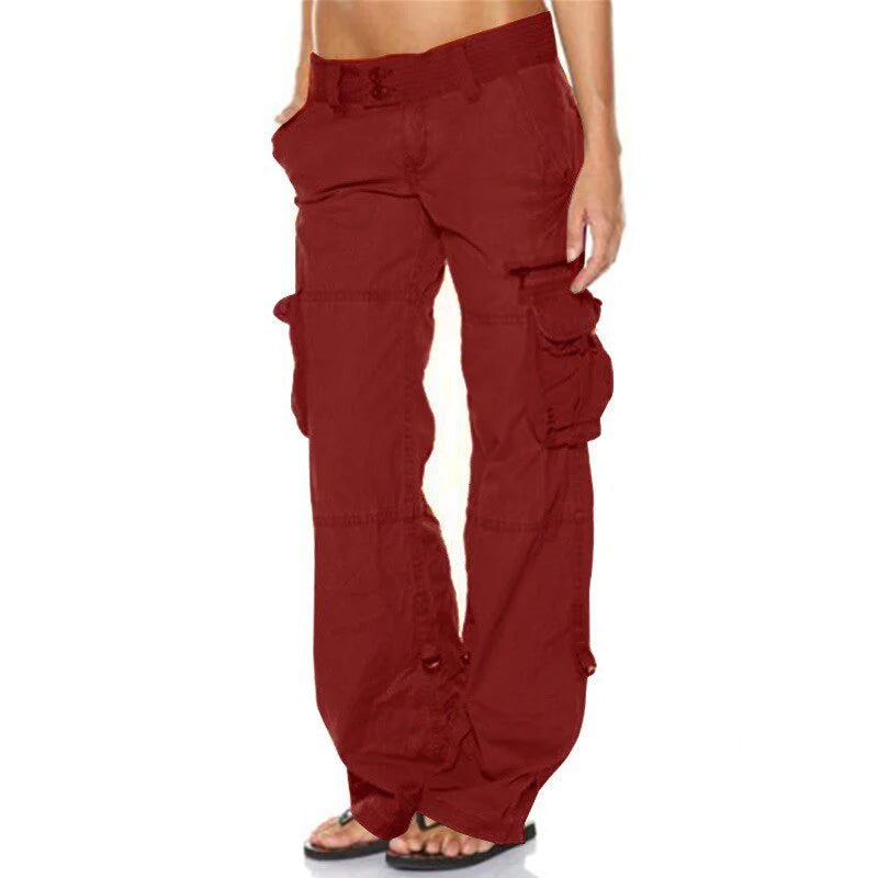 Véra - Pantalon femme cargo léger