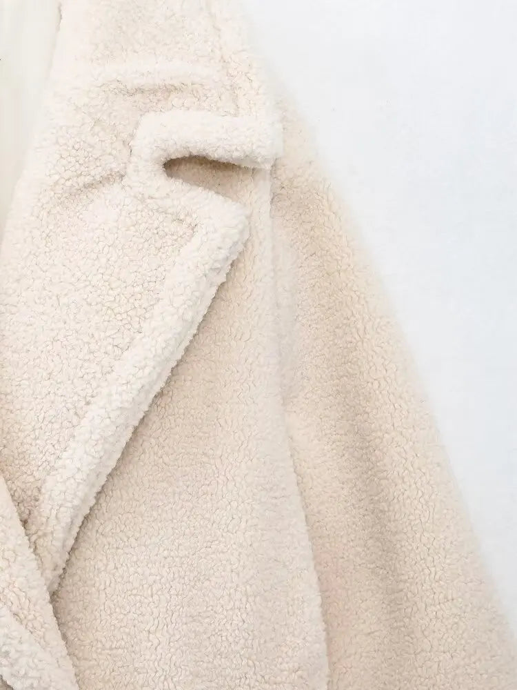 Amélie – Manteau En Teddy Stylé Pour Un Hiver À La Mode