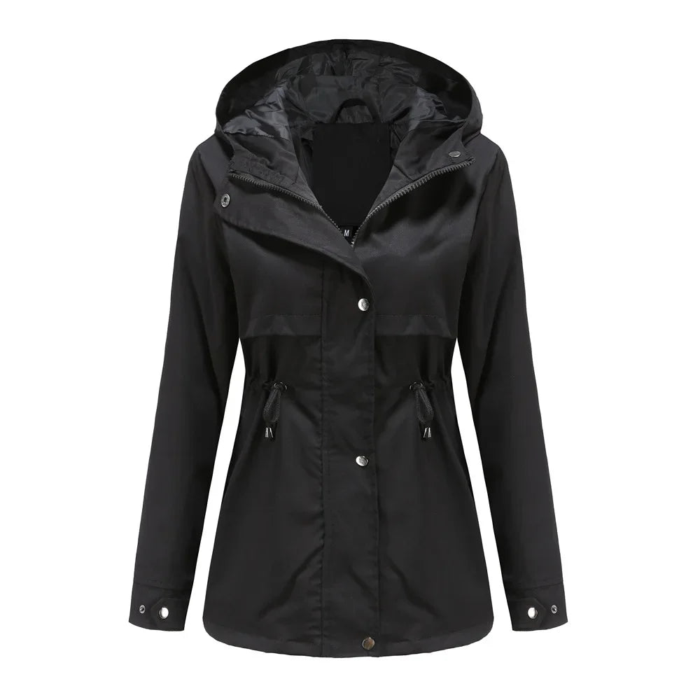 Madeleine - Manteau Imperméable À Capuche