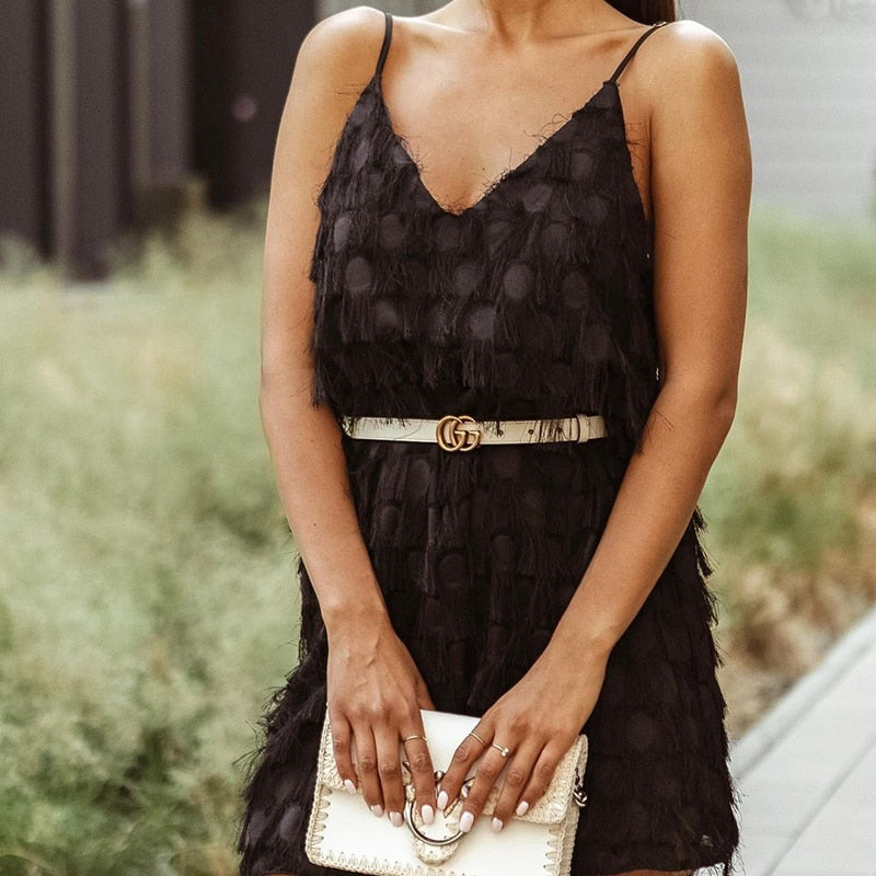 Wanda - Robe Franges Tendance