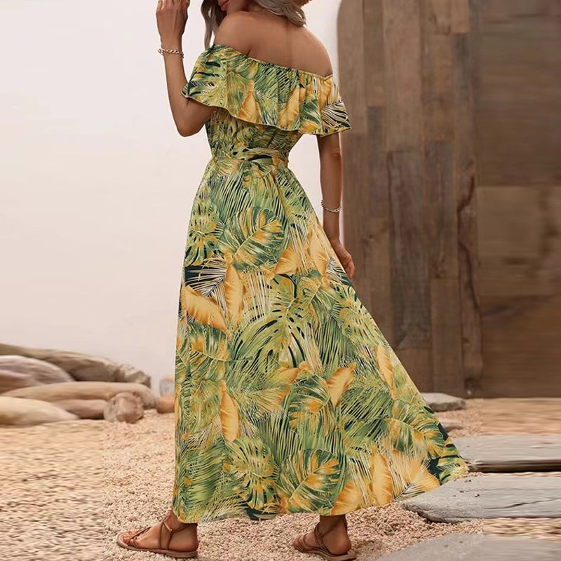 Lorena - Robe midi décolletée - Élégante et féminine - Femmes-3