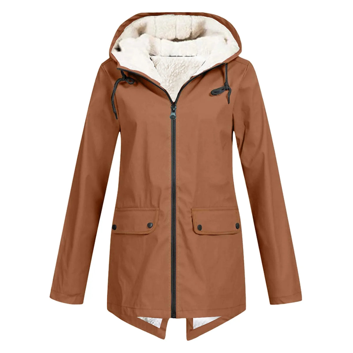 Hélène | Parka Chic Chaude à Capuche