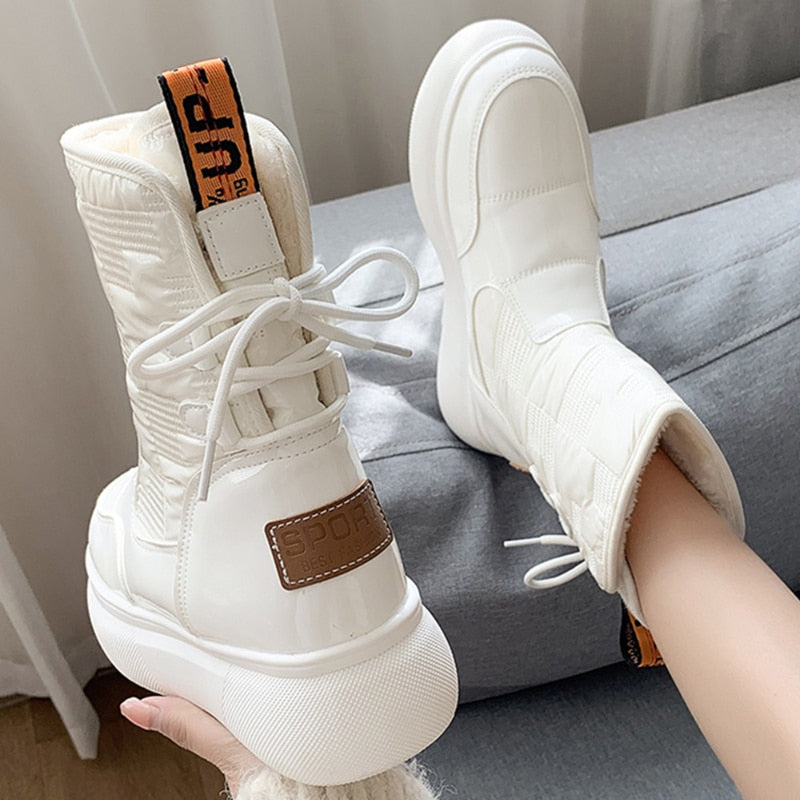 Adeline â Bottes De Neige De Luxe RĂ©glables Pour Les Jours Froids