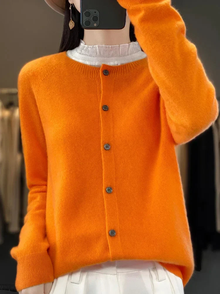 Isabelle - Femme Cardigan Élégant