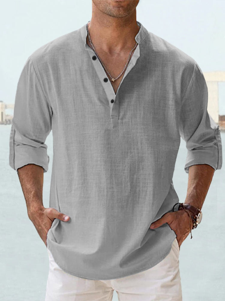 Milan - Chemise Lin Légère d’Été