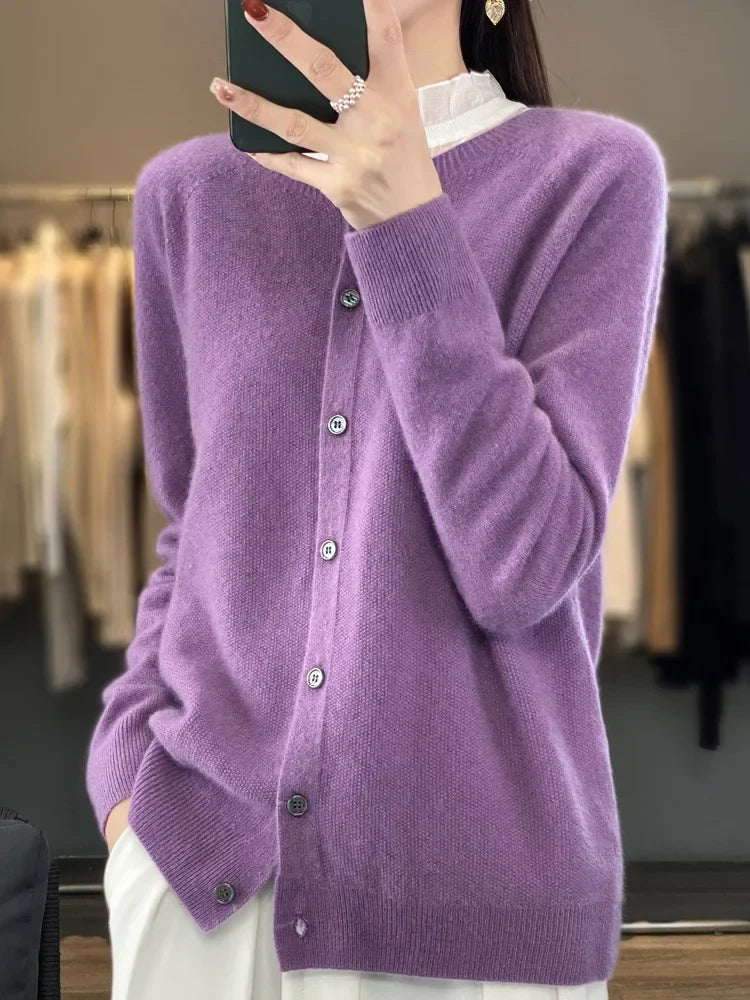 Isabelle - Femme Cardigan Élégant