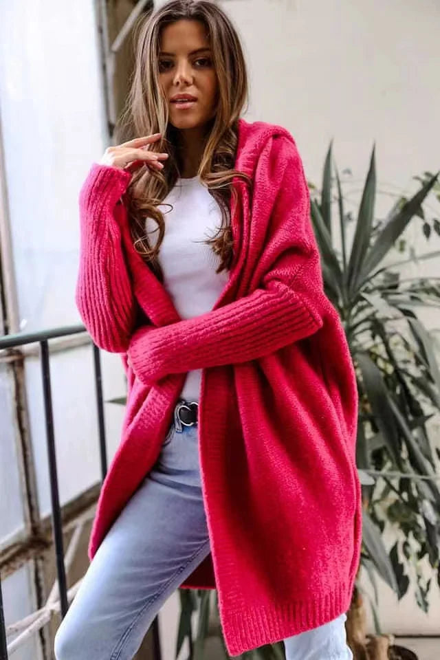 Claire – Long Gilet En Maille, Confortable Et Élégant Pour L'Hiver
