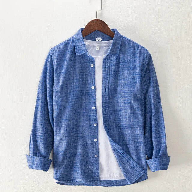 Jeroen - Chemise pour hommes à manches longues - Confortable - Élégant-1