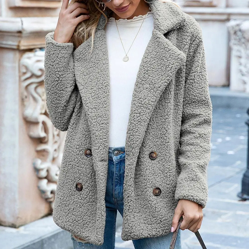 Chantal - Manteau Chic Teddy