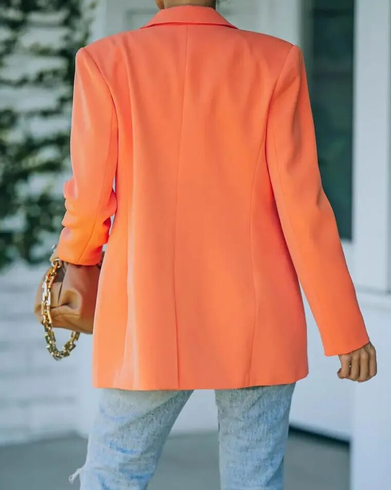 Léa - Blazer Élégant Pour Le Bureau