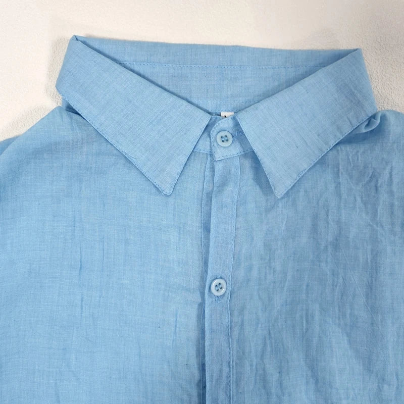 Jasper - T-shirt en lin bien décontracté - Respirant - T-shirt pour homme-6