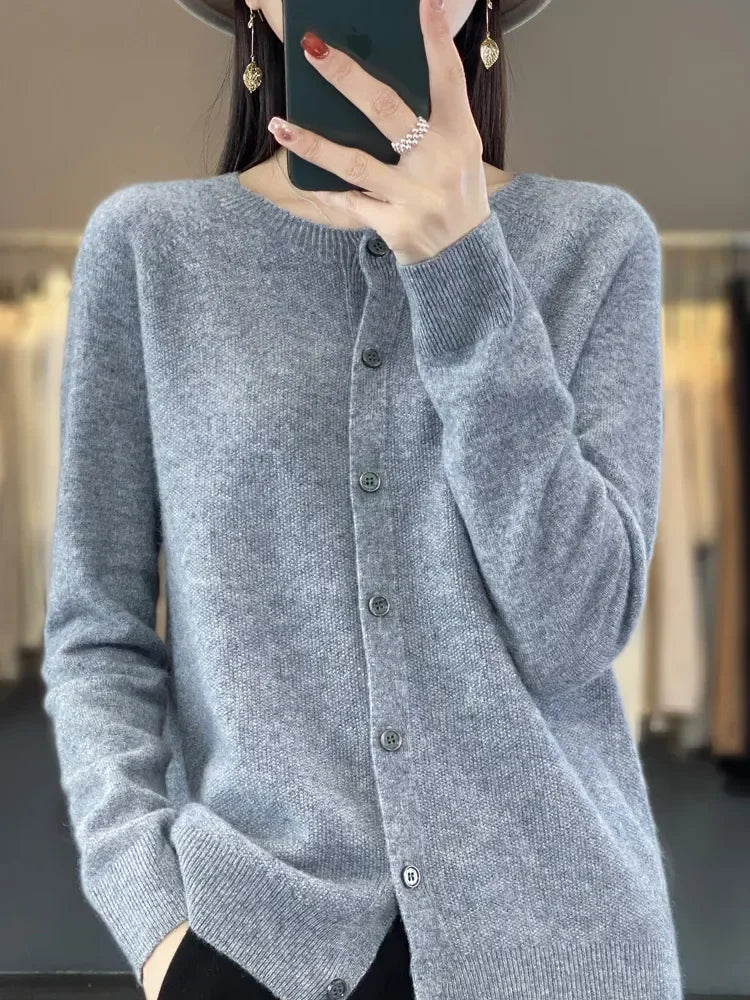 Isabelle - Femme Cardigan ĂlĂ©gant