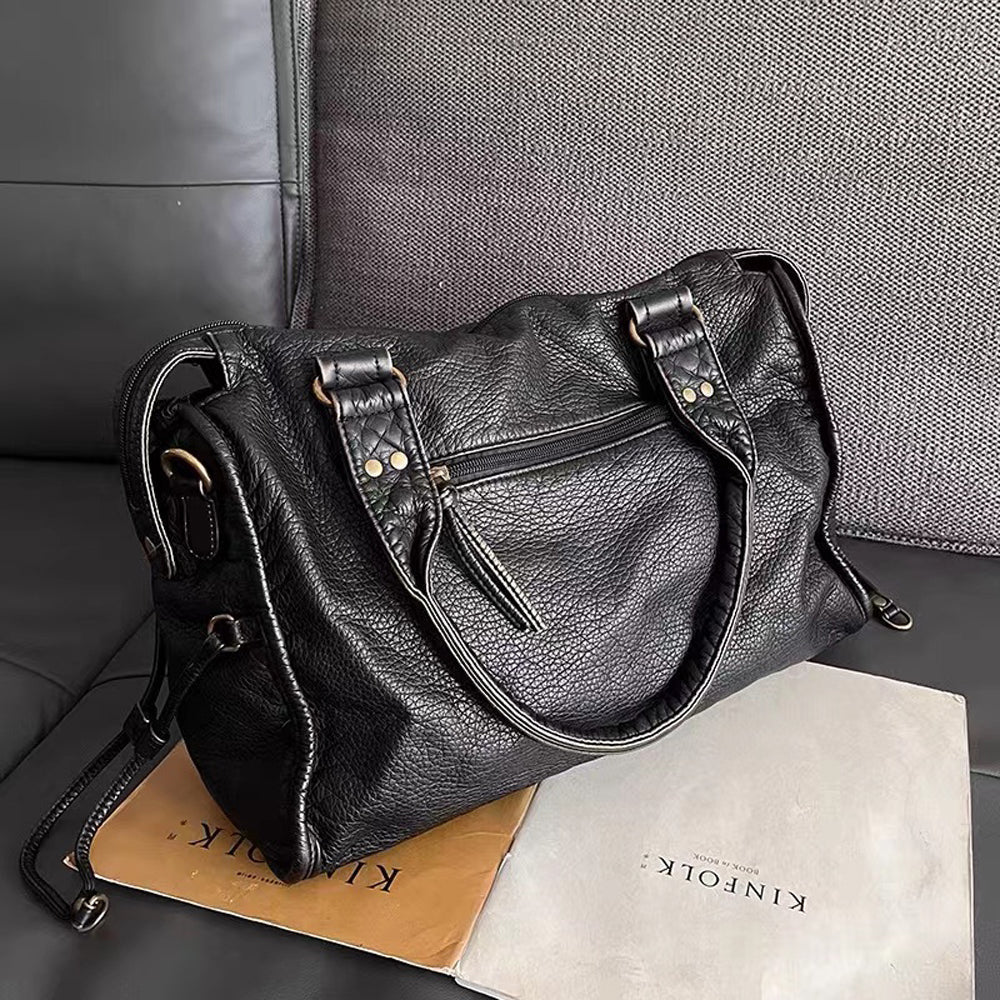 Rachel - Sac Main Noir Femme