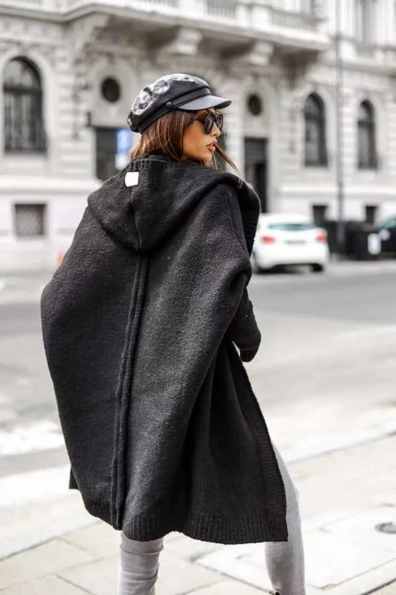 Claire – Long Gilet En Maille, Confortable Et Élégant Pour L'Hiver