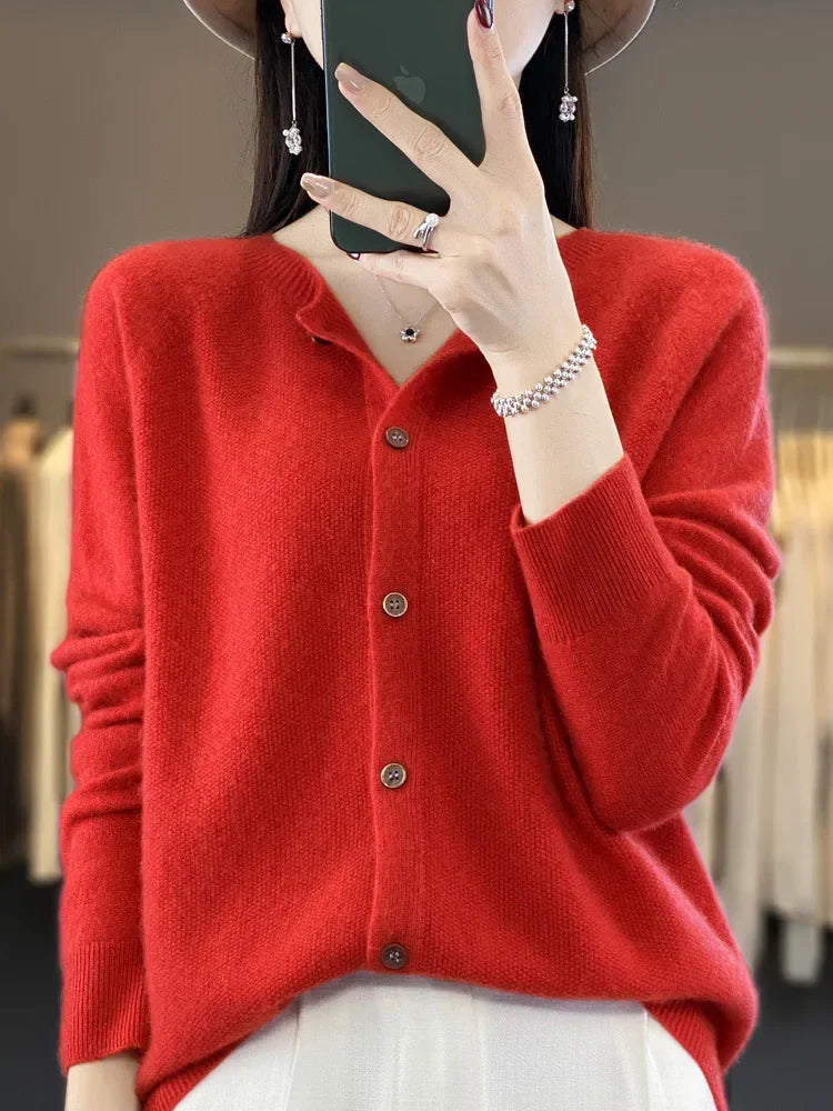 Isabelle - Femme Cardigan Élégant