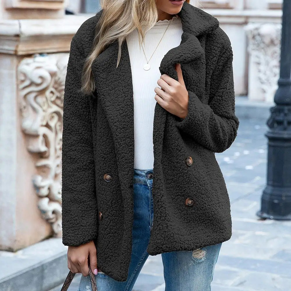 Chantal - Manteau Chic Teddy