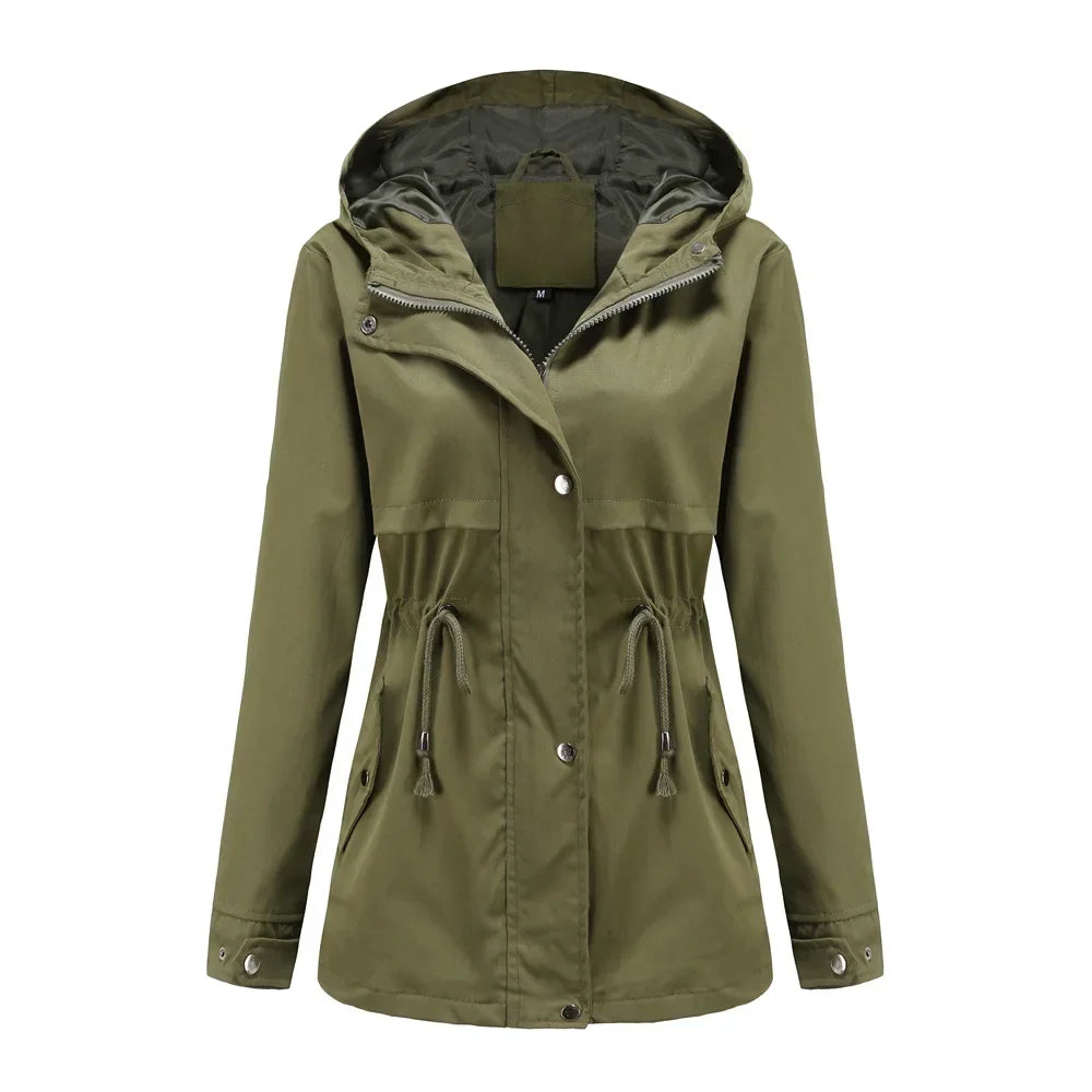 Madeleine - Manteau Imperméable À Capuche