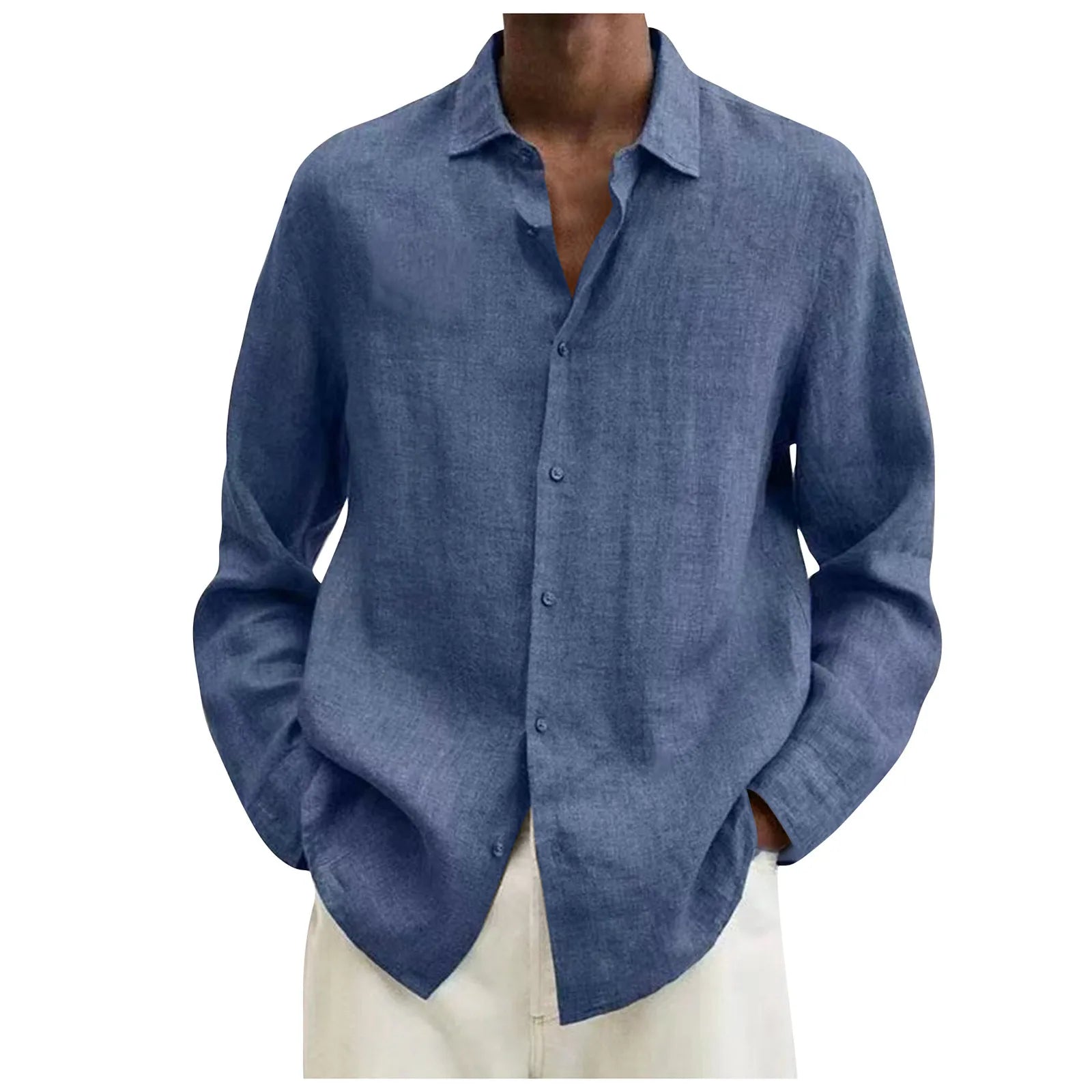 Jeroen - Chemise en Coton Léger - Confortable - Hommes-1