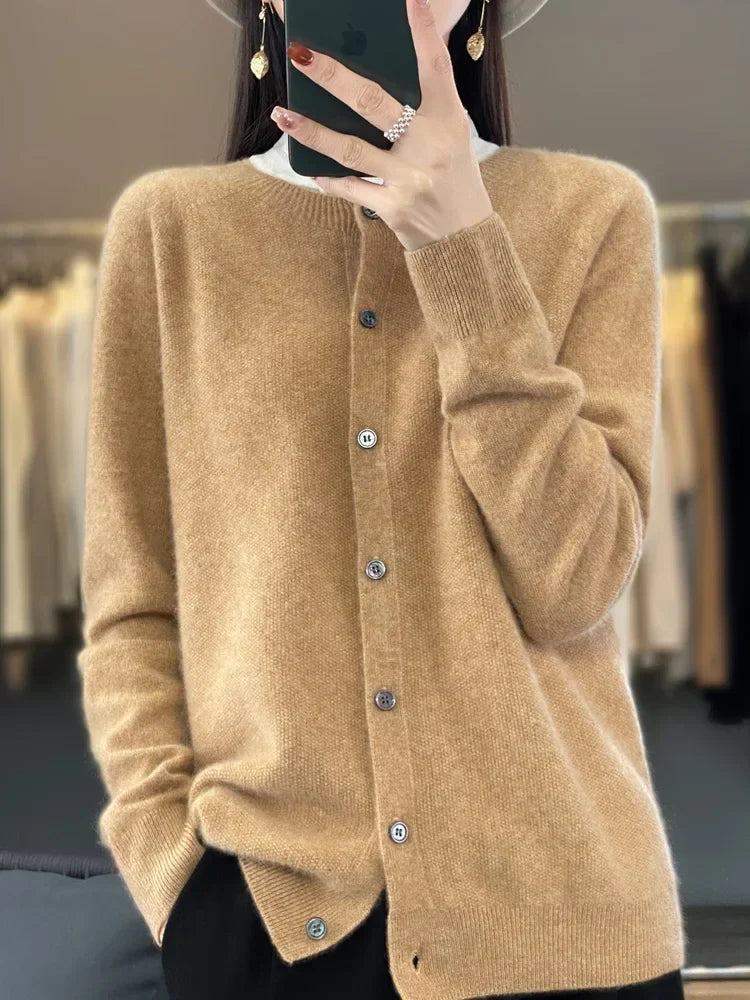 Isabelle - Femme Cardigan Élégant