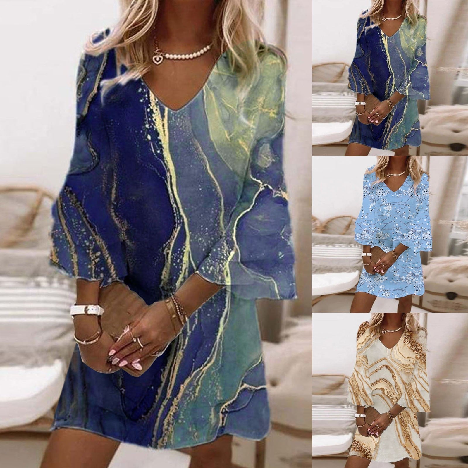 Bianca - Mini Robe dâĂtĂ© LĂ©gĂšre