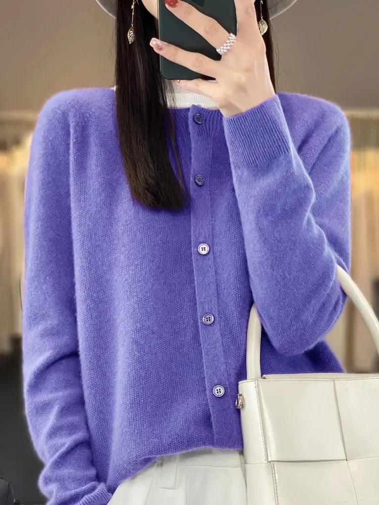 Isabelle - Femme Cardigan Élégant