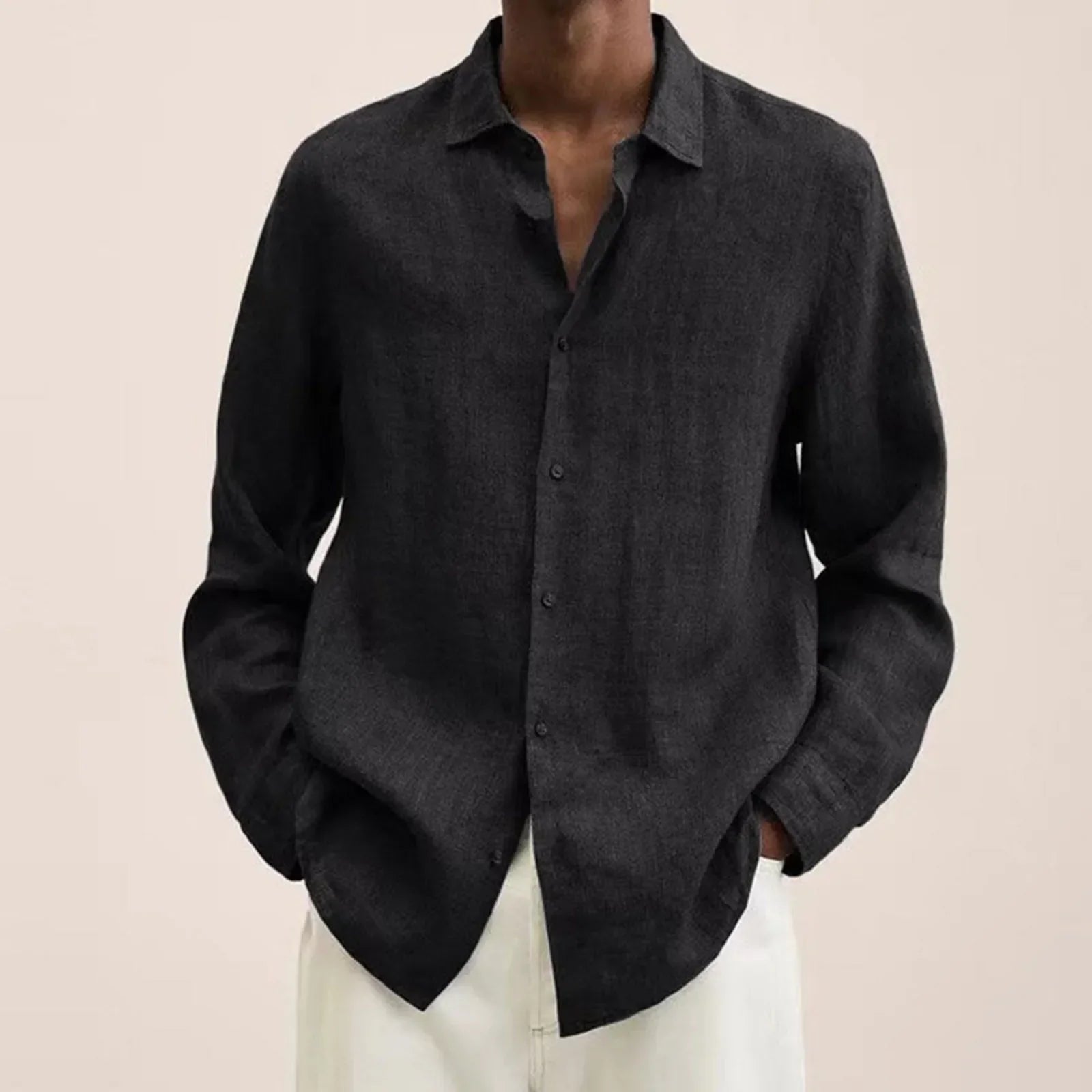 Jeroen - Chemise en Coton Léger - Confortable - Hommes-6