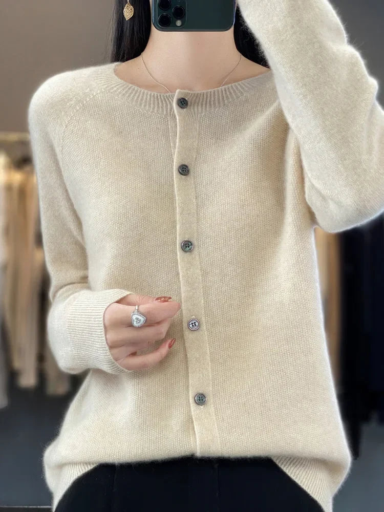 Isabelle - Femme Cardigan ĂlĂ©gant