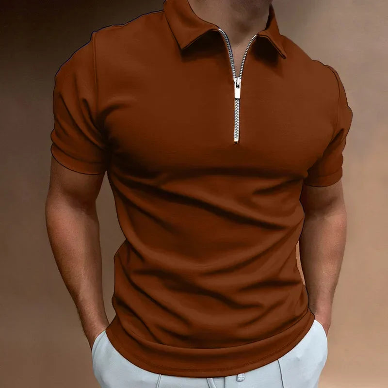 Hugo - Polo Zippé Luxe