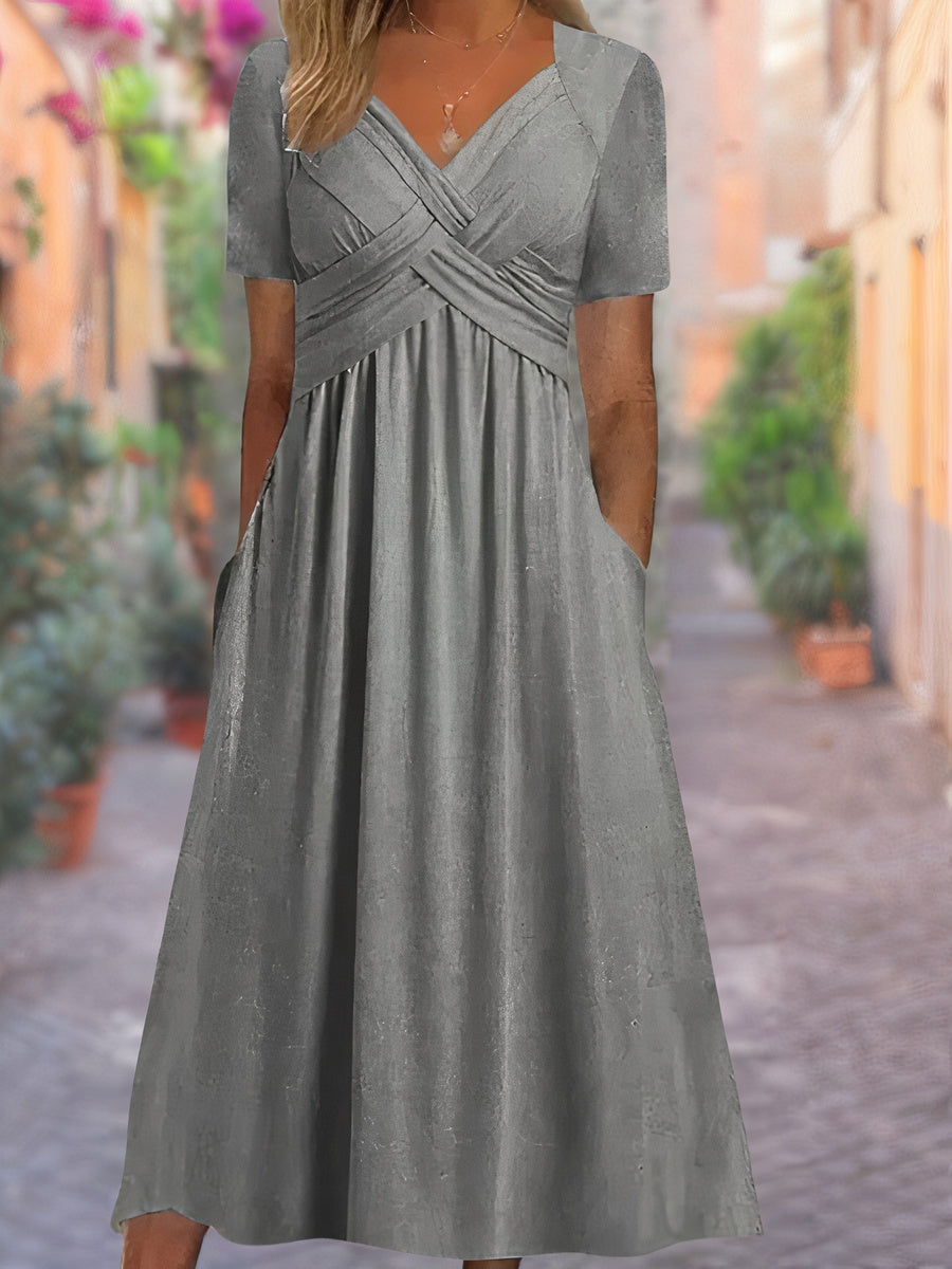 Image variante pour Joeline - Robe d'été élégante - Flatteur et respirant - Femmes-37