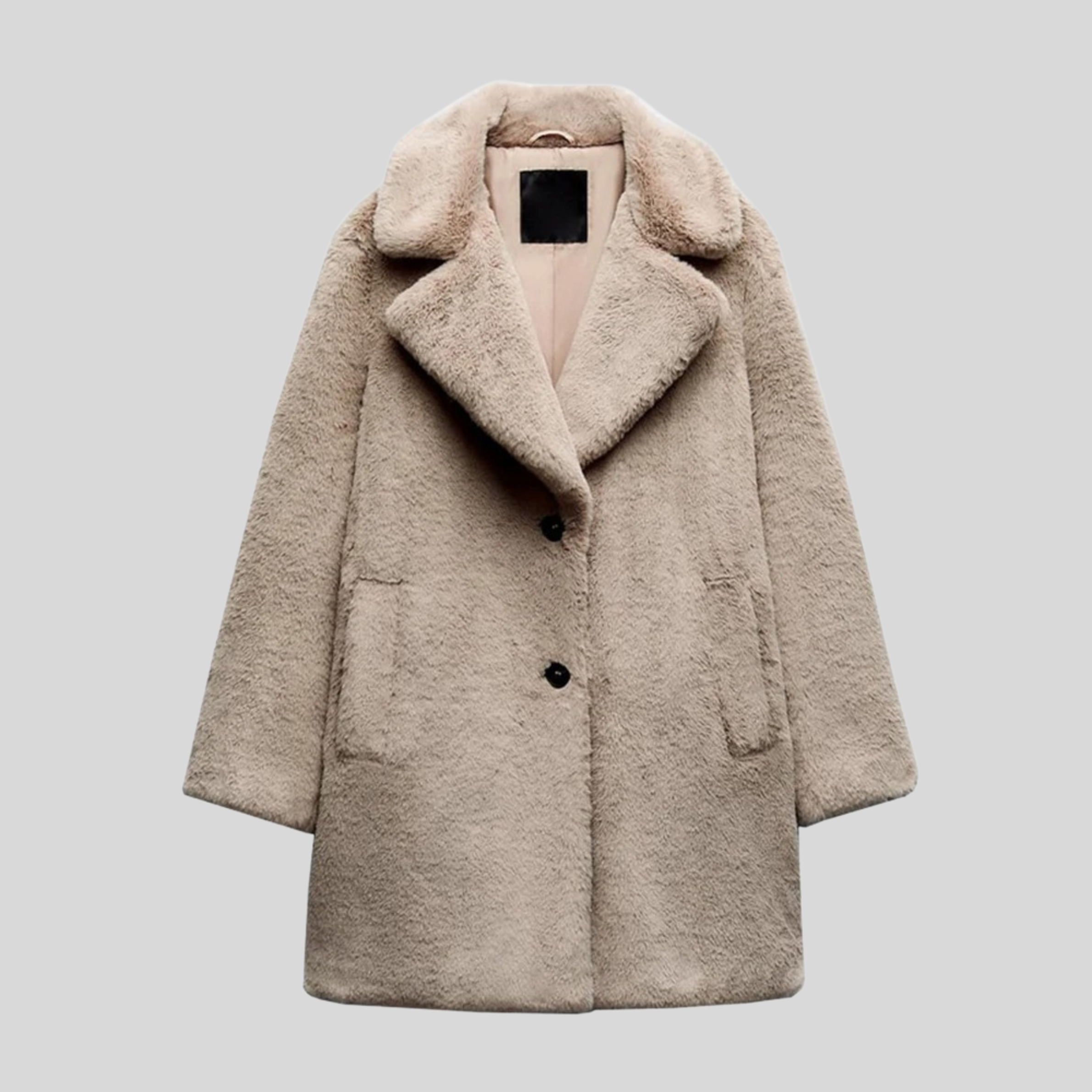 Cléo - Manteau femme teddy