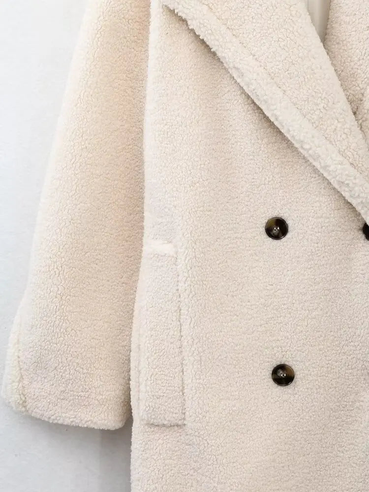 Amélie – Manteau En Teddy Stylé Pour Un Hiver À La Mode