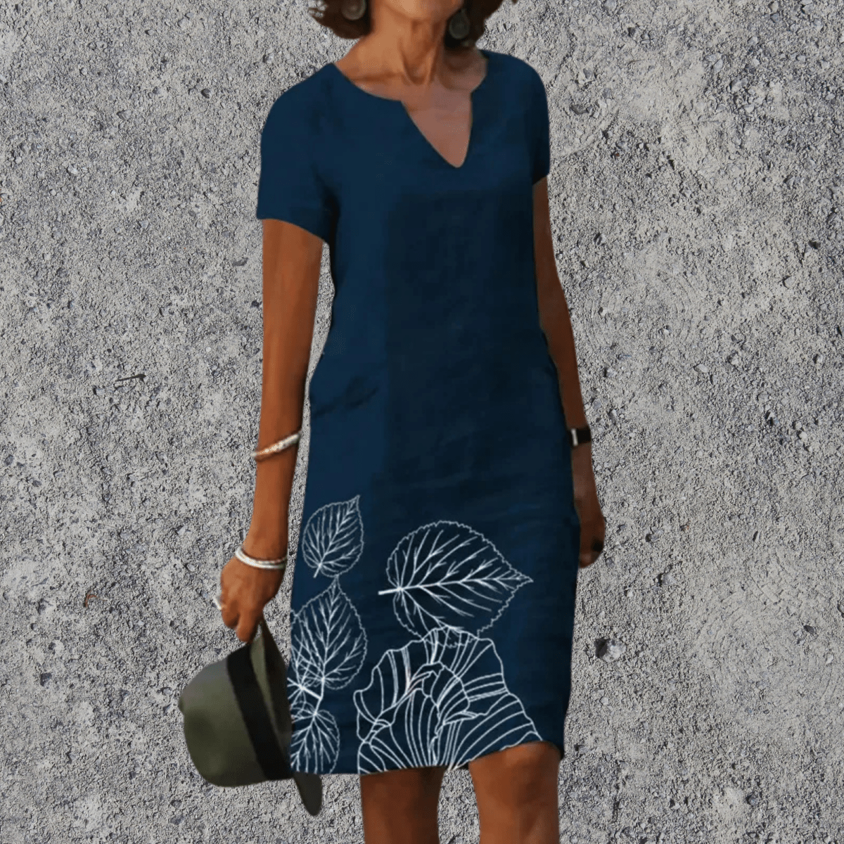 Aurélie - Robe Midi d'Été Fluide