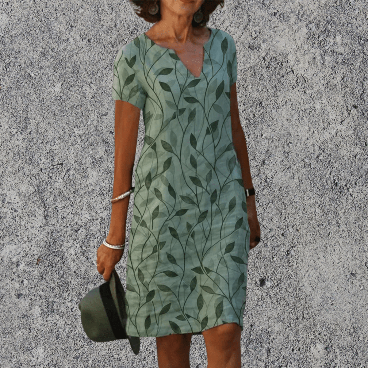 AurĂ©lie - Robe Midi d'ĂtĂ© Fluide