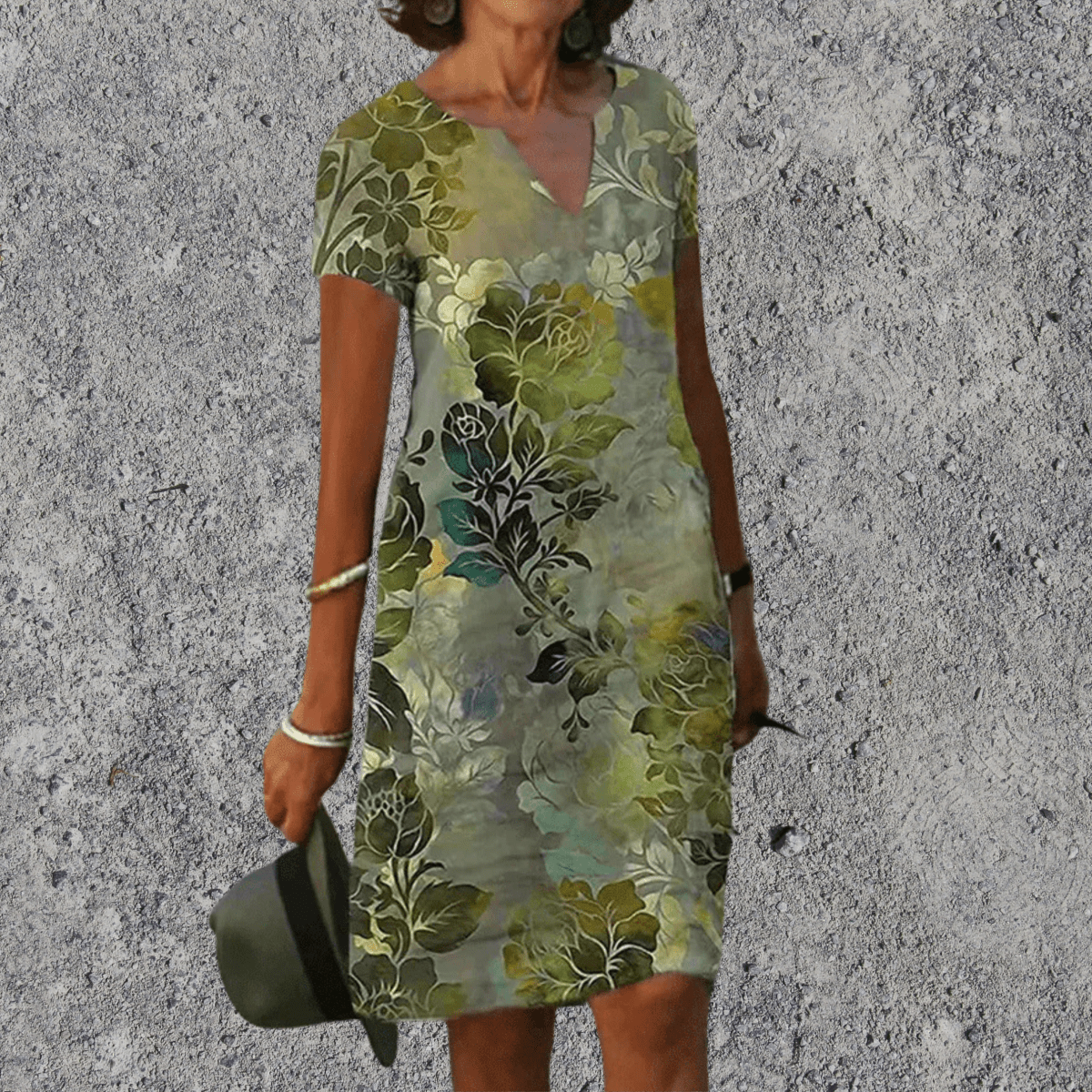 AurĂ©lie - Robe Midi d'ĂtĂ© Fluide