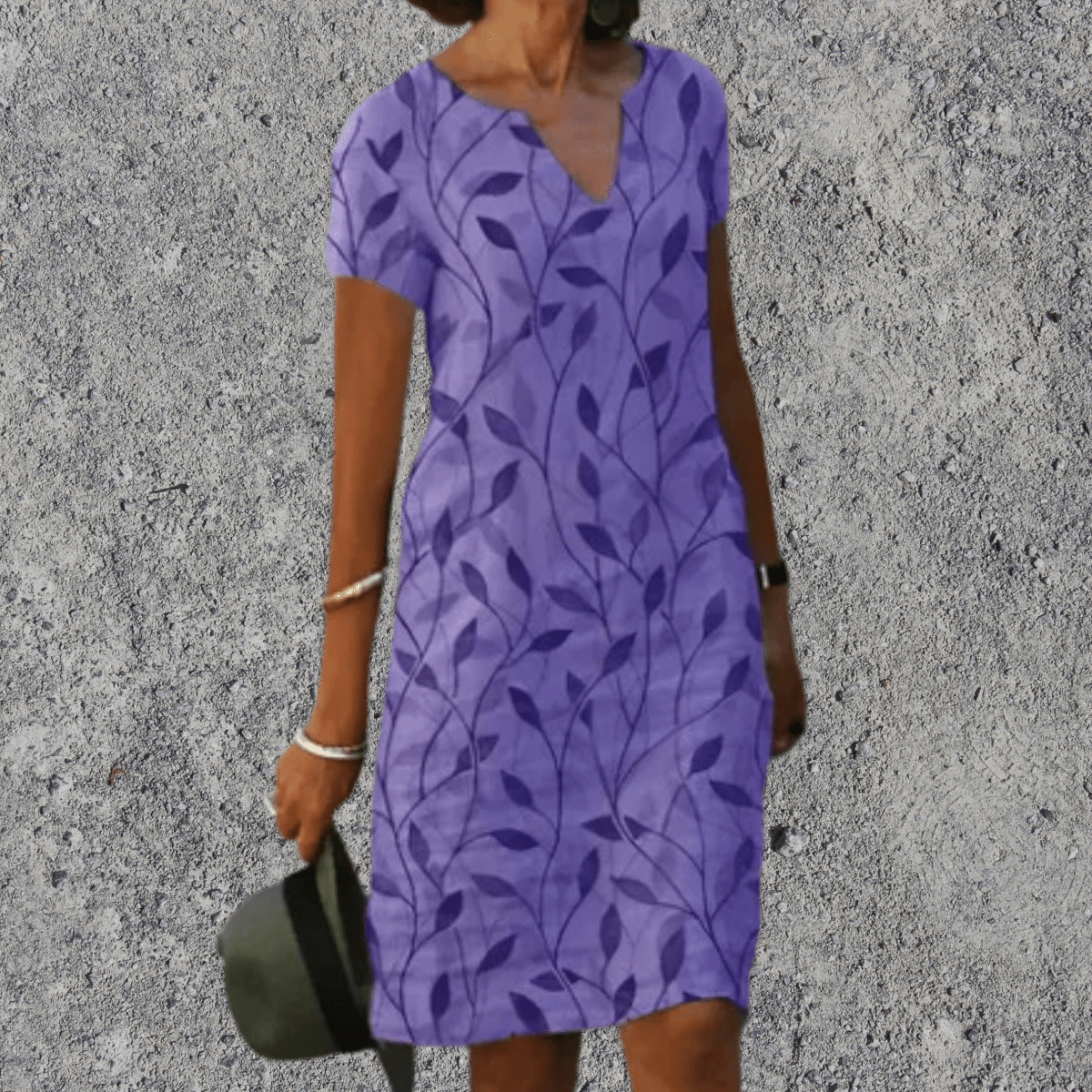 Aurélie - Robe Midi d'Été Fluide