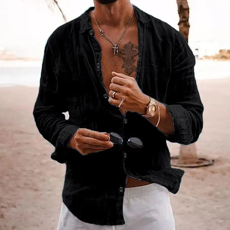 Hugo - Chemise en Lin - Respirant - Hommes-5