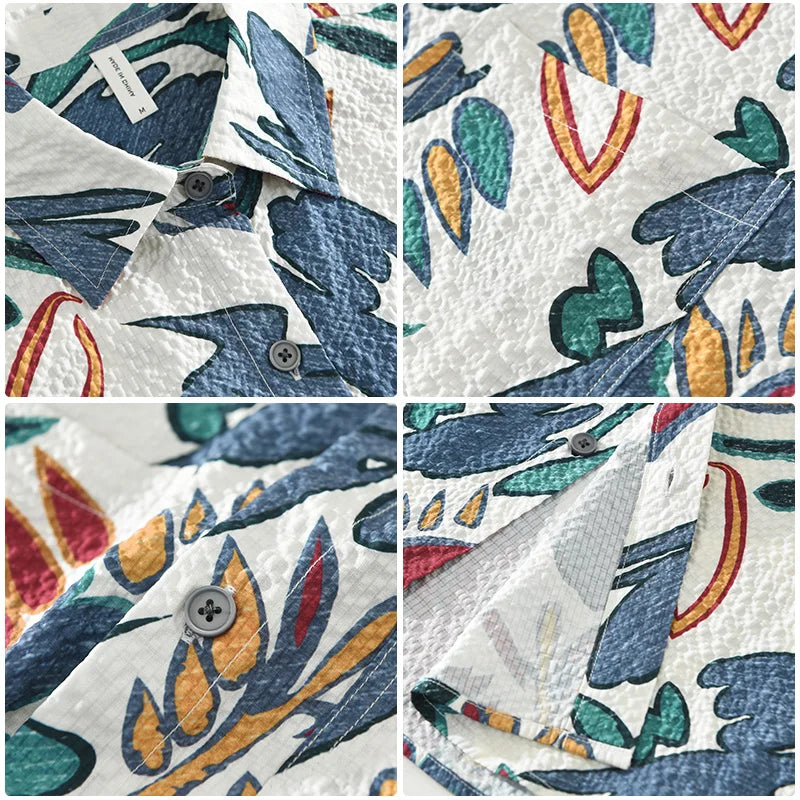 Idris - Chemise Imprimée - Décontractée - Hommes-5