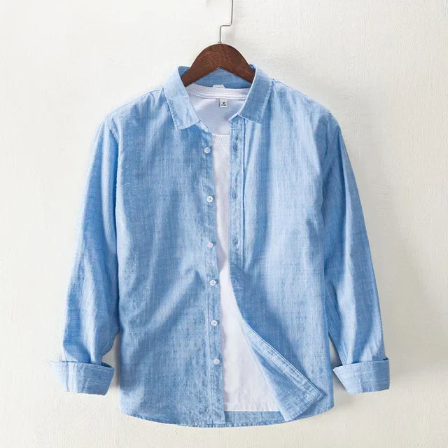 Image variante pour Jeroen - Chemise pour hommes à manches longues - Confortable - Stylo-7