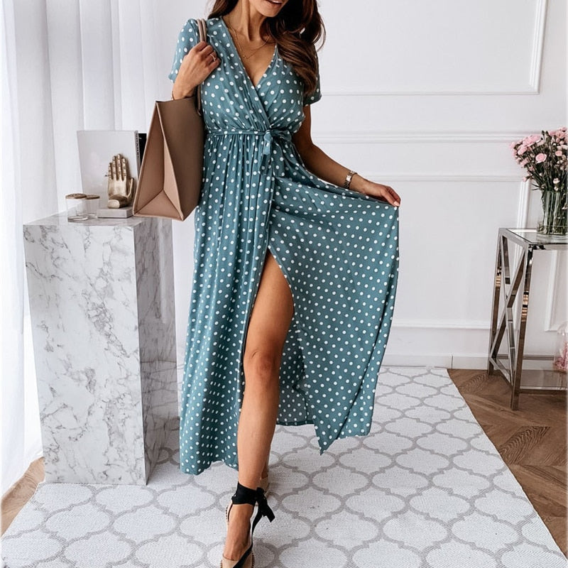 Bianca - Robe Maxi Élégante