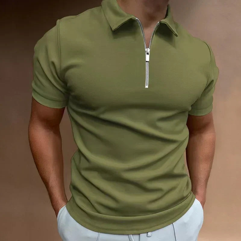 Hugo - Polo Zippé Luxe