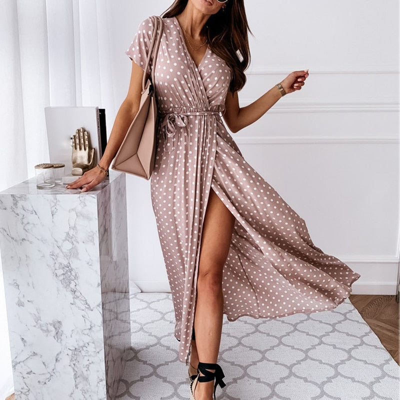 Bianca - Robe Maxi Élégante