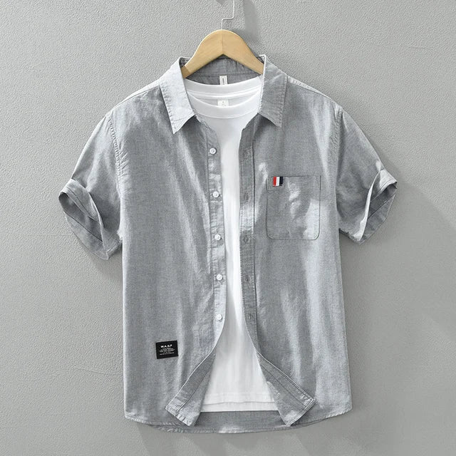 Image variant pour Hugo - Chemise à manches courtes - Élégance décontractée - Hommes-13