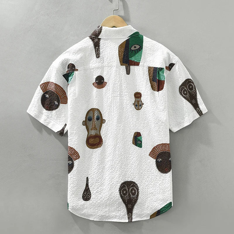 Jeroen - Chemise Imprimée Créative - Élégant - Homme-3