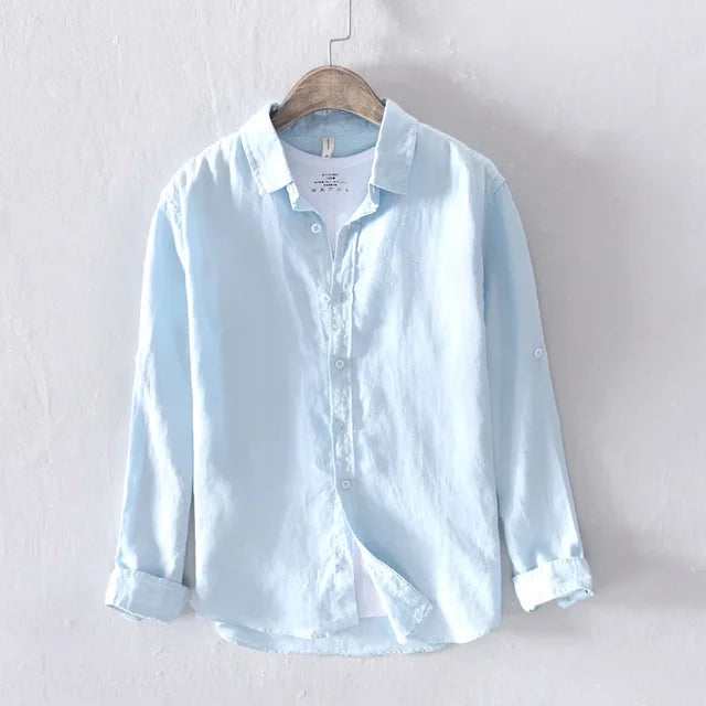 Lachlan - Chemise en lin - Intemporelle - Hommes-2