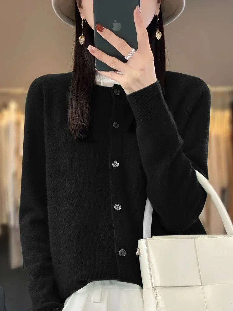 Isabelle - Femme Cardigan Élégant