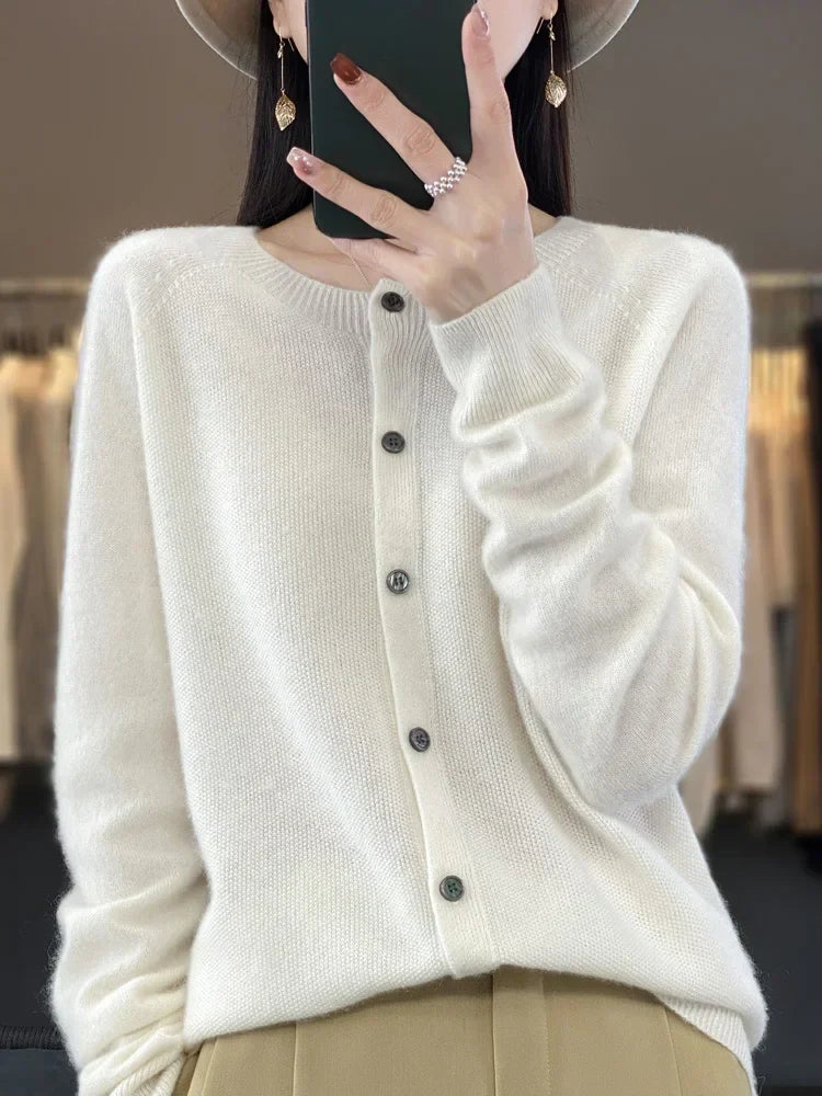 Isabelle - Femme Cardigan Élégant