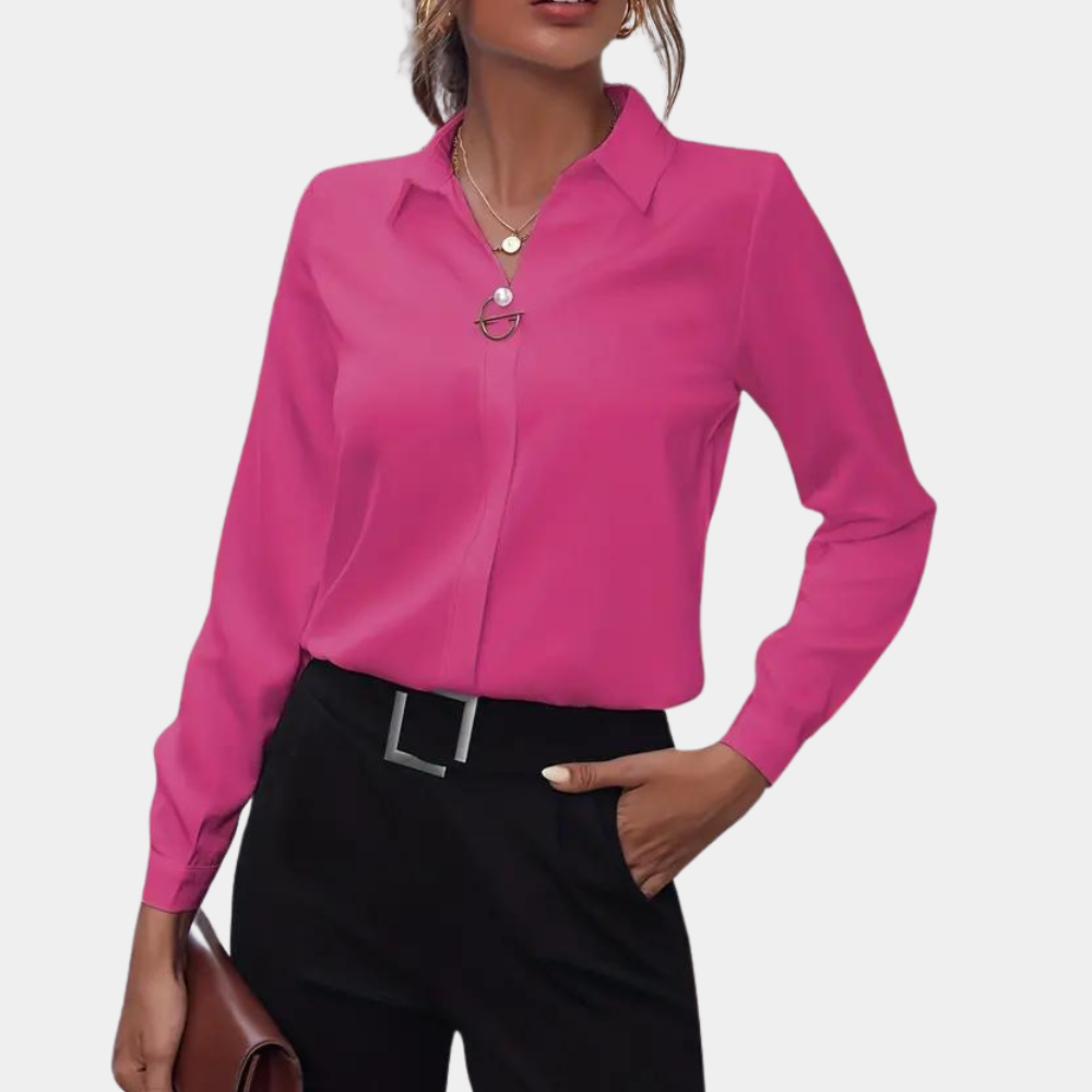 Chemise Femme Manches Longues Chic - Elodie