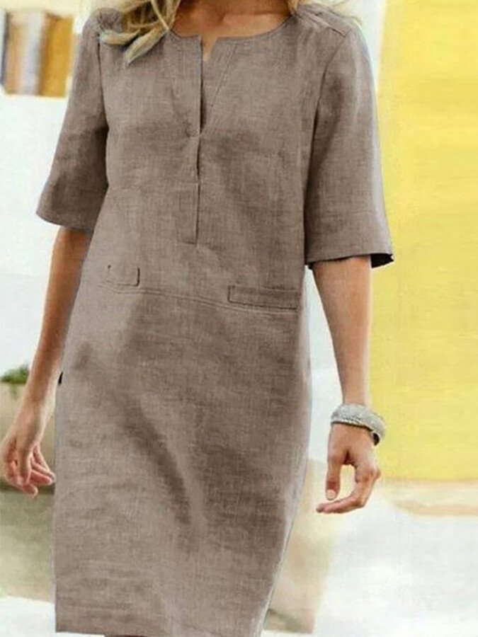 Robe d'ĂtĂ© Femme en Lin - Louise