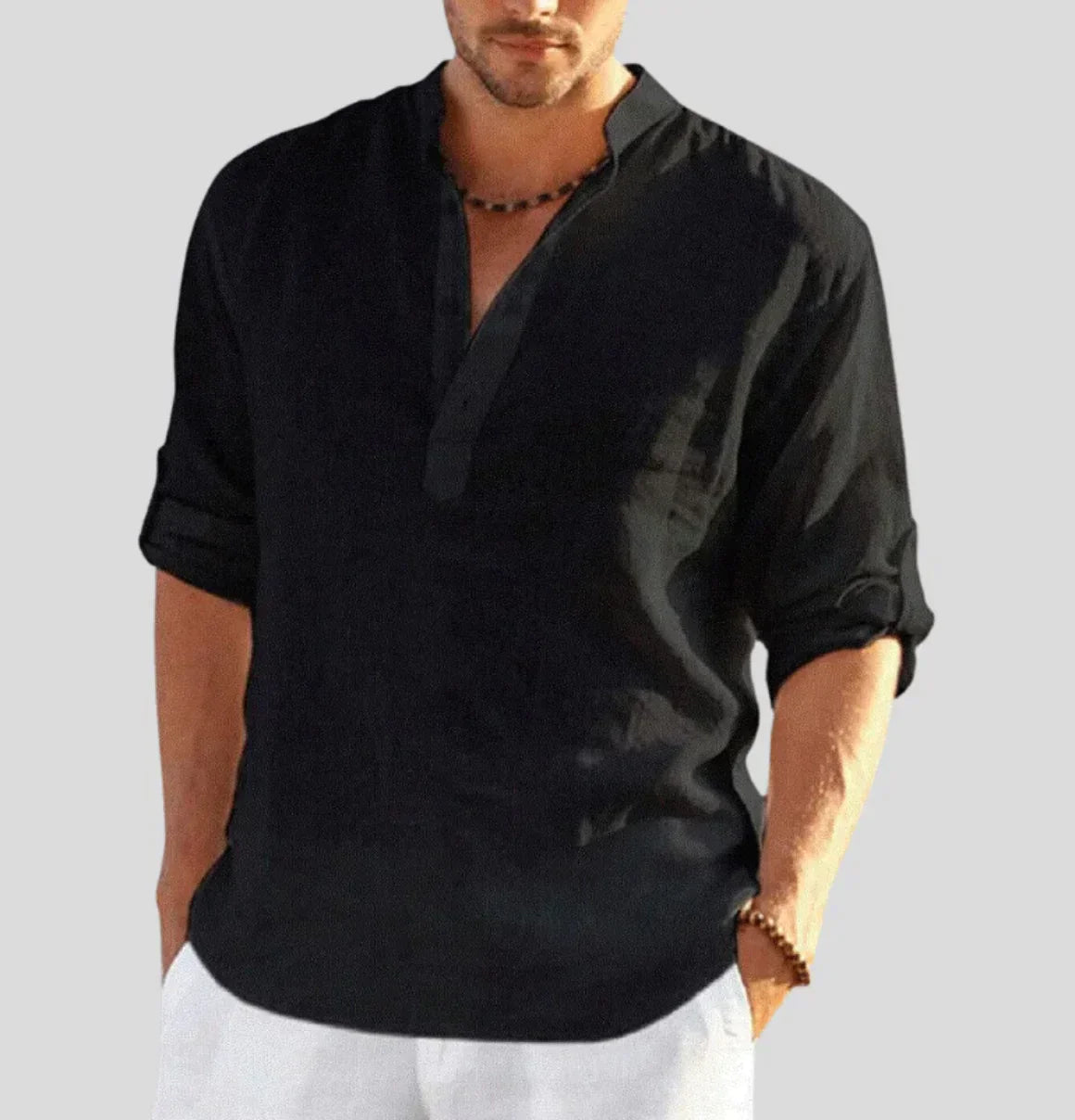 Image variante pour Milan - Chemise en lin - Élégant - Hommes-25